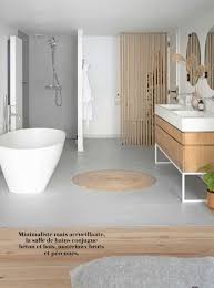 Portes Coulissantes Pour Separer De La Chambrent Claustra En Chene Pour L Intimite Dans Les Idee Salle De Bain Renovation Salle De Bain Salle De Bains Moderne