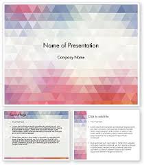 Abstract Pastel Colorful Triangle Pattern Powerpoint Template Powerpoint Templates Powerpoint Powerpoint 2010