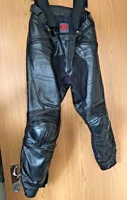 Dainese Leather Motorcycle Trousers With Removable Braces 57 55 Leather Motorcycle Pants Motorcycle Racing Jacket Motorcycle Pants