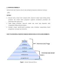 Perlu diketahui bahwa ternyata taksonomi susunan bloom ini mengalami perubahan atau revisi agar isinya jadi sempurna. Jawapan Docx
