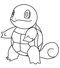It is the evolved form of squirtle. Squirtle Cute Pokemon Coloring Pages Novocom Top