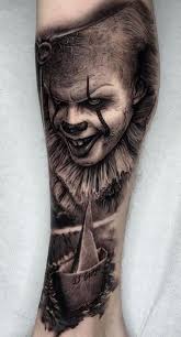 Black and white traditional flash inspired (thick bold lines) get 99designs is the global creative platform that makes it easy for designers and clients to work. Clown Tattoos Meanings Tattoo Ideas More