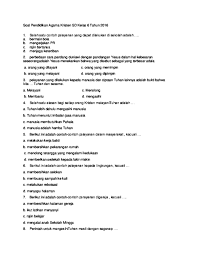 Kunci Jawaban Agama Kristen Kelas 6 Semester 1 Ilmusosial Id