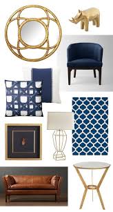 Blue And Gold Home Decor Awesome Navy And Gold Home Decor Gilt Interiors Pinterest In 2020 Gold Living Room Brown Living Room Gold Home Decor