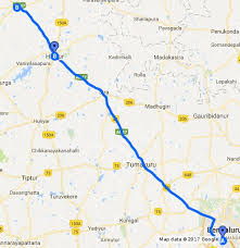 12628 karnataka exp is owned by south western railway (swr). Hiriyur To Chitradurga Google My Maps
