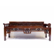 景徽軒古傢俬 老件 蘇式老酸枝滾輪美人榻貴妃椅三人椅ka031 on carousell decor outdoor decor outdoor furniture