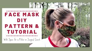 Shop today & pull a pound of plastic from the ocean with your purchase from 4ocean! Free Face Mask Pattern Diy Tutorial With Pocket For Surgical Insert Redhead Baby Mama Atlanta Blogger