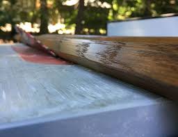 Thermofoil · painted · unfinished · doors, fronts, cabinets Hiding A Wavy Ceiling In Crown Molding Fine Homebuilding