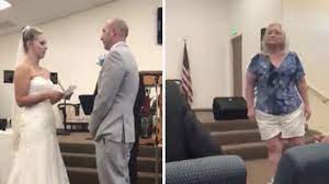 I still can't believe it. Mother In Law From Hell Ruins Wedding Ceremony