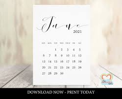 ▶▶2 page spread for roomier writing space. June 2021 Calendar Printable Baby Due Date June 2021 Etsy