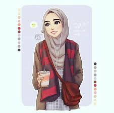 Download now siapa bilang cewek tomboy berhijab ngga bisa tampil keren. Zoemoon Gadis Animasi Kartun Animasi