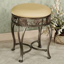 Round And Antique Design Of Vanity Stool Bathroom Vanity Chair Vanity Stool Vanity Chair