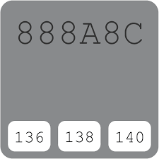 Paypal is just the payment. Pratt Lambert London Fog 28 20 888a8c Hex Color Code Rgb And Paints