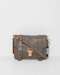 This ps1 bag by proenza schouler has a sophisticated look. Proenza Schouler Smoke Ps1 Mini Crossbody In Grey The Dreslyn Bags Mini Crossbody Bag Ps1 Bag