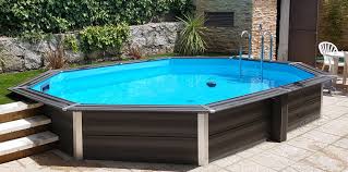 Piscine Hors Sol Composite Ovale 8 04 X 3 86 X 1 24 M Piscine Hors Sol Amenagement Piscine Hors Sol Amenagement Piscine