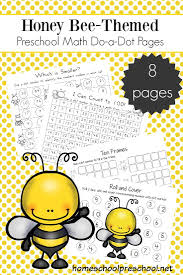 Preschoolers between the ages of two and five are in the threshold years of their lives. Printable Honey Bee Math Activities For Preschoolers Math Activities Preschool Math Pages Bee Activities