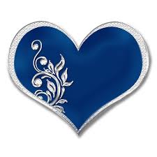 Blue Heart By Placid85 On Deviantart Blue Heart Love Blue Blue