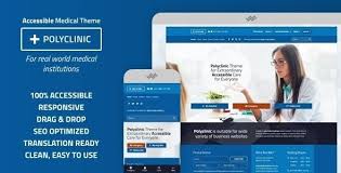 Polyclinic Accessible Medical Wordpress Theme Stylelib Medical Theme Wordpress Theme Medical Business