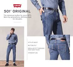 mens levis 501 original fit jeans