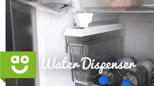 No need to defrost with frost free technology. Lg American Fridge Freezers With Non Plumbed Water Dispenser Ao Com Youtube