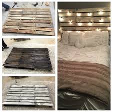We got our inspiration from pinterest and did our own rendition of. Diy Pallet Headboard For Kid S Room