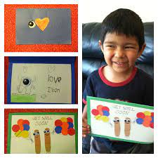 These get well soon cards are perfect for making a student feel special and loved! Get Well And I Love You Cards The Kids Made For Grandma Both Based On Ideas From Pinterest Grandma Crafts Classroom Crafts Fun Crafts