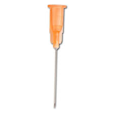 Eine kanüle (von französisch canule), auch hohlnadel oder injektionsnadel, ist eine hohle nadel, die in der medizin dazu benutzt wird, in menschliches oder tierisches gewebe einzudringen (zu punktieren), um mit hilfe einer spritze flüssigkeiten einzubringen (zu injizieren) oder zu entnehmen. Agani Einmalkanule 25g 0 50x25mm Orange 100 Stuck Henry Schein Medical