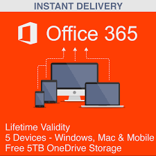 All the features included in microsoft 365 apps for enterprise and office 365 e1 plus security and compliance 1. Office 365 Professional Plus Lifetime With 5tb Onedrive 5 Devices Softkart