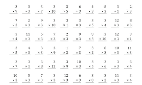 multiplication practice sheet csdmultimediaservice com