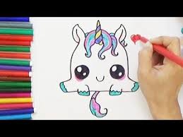 Kawaii Einhorn Wolke Selber Malen Kawaii Bilder Youtube Einhorn Selber Malen Niedliche Zeichnungen Hubsche Bilder Zum Zeichnen