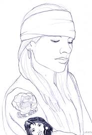 Axlrose By Lafada Deviantart Com On Deviantart Rock N Roll Art Rose Sketch Art