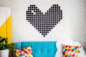 Its a fun new way to decorate your walls too! Washi Tape Wall Decor A Beautiful Mess