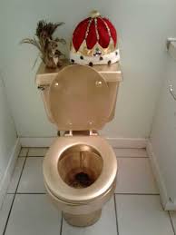 Painted Toilet How To Paint Your Toilet With Spray Paint