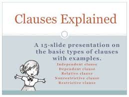 Composition Classroom Clause Confusion Teaching High School English Teaching Writing Teaching High School