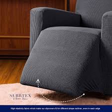 Buying guide for leather furniture. Subrtex Chair Slipcover Stretch Lazy Boy Leather Furniture Protector Rocker Sofa Cover With Side Pocket