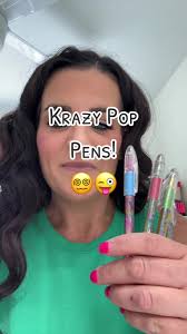 Unique Dual-Colored Glitter Pens by Pentel