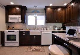 Roosevelt Kitchen New York By Solara Designs Inc White Kitchen Appliances Diy Kitchen Cabinets Makeover Dark Brown Kitchen Cabinets