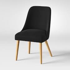 Geller Modern Dining Chair Natural Oak Finish Black Project 62 Target In 2020 Dining Chairs Modern Dining Chairs Black Dining Chairs Modern
