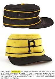Late 1970 S Pittsburgh Pirates Cap Designs Black Visor Disco Fashion Pirate Hats