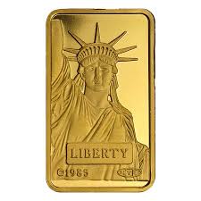 What is 1 5 grams of gold worth monday, 21 june 2021. 5 G Credit Suisse Statue Of Liberty Gold Bar Bullion Exchanges