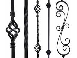 Victorian style staircase wood newel post haindrail brown. Wrought Iron Stair Spindles Supplier Phg Stair Spindles Direct Wigan