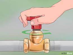 There's usually a water supply shutoff valve next to your water meter outside where the city can easily turn on or off your water. 5 Ways To Turn Water Back On Wikihow