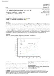 Why Is Benzoic Acid Soluble In Water And Its Uses