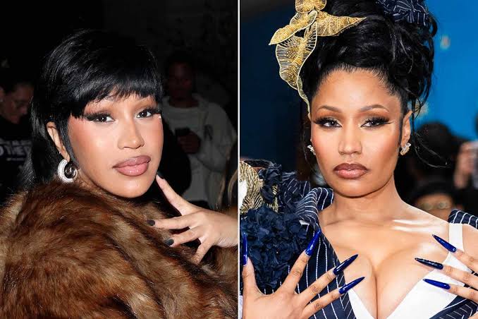 Cardi B and Nicki Minaj reignite feud on social media over album sales