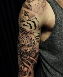 Chronic Ink Tattoos Chronicink Tattoos Tiger Tattoo Arm Sleeve Tattoos