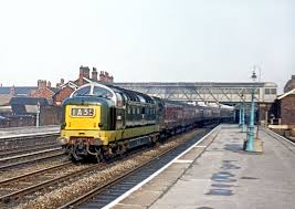 Class 55 D9000 Y Selby 0962 Cw068 British Rail Diesel Locomotive Uk Rail