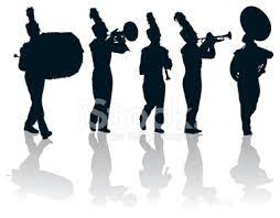 Maybe you would like to learn more about one of these? Marching Band Silhouettes Trumpet Drum Flute Mellophone Vector Images