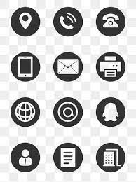 Icono Icono De Tarjeta De Visita Icono De Telefono Icono De Qq Materiales De Imagen Png Y Psd Gratis Icono Telefono Iconos Png Iconos Web