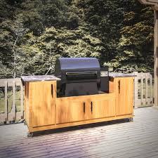 Buy a traeger grill or weber bbq grill for your outdoor kitchen at rc willey. Traeger Grill Table Plans Seared And Smoked