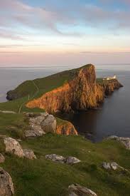 From the path you will see stunning views of the high cliffs and the lighthouse itself, at sunset the view is made. Hd Wallpaper Neist Point Lighthouse Highlands And Islands Europe Hill Wallpaper Flare